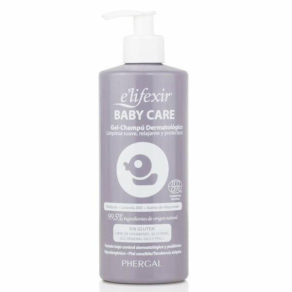 2-in-1 Gel et shampooing Elifexir Eco Baby Care 500 ml