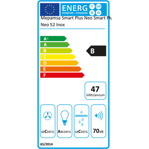 Hotte standard Mepamsa SMART PLUS NEO 52X 50 cm Acier