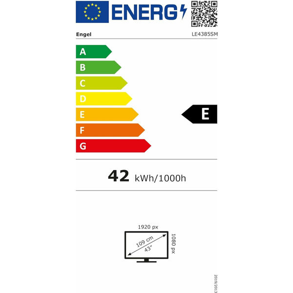 TV intelligente Engel LE4385SM Full HD HD 43" LED