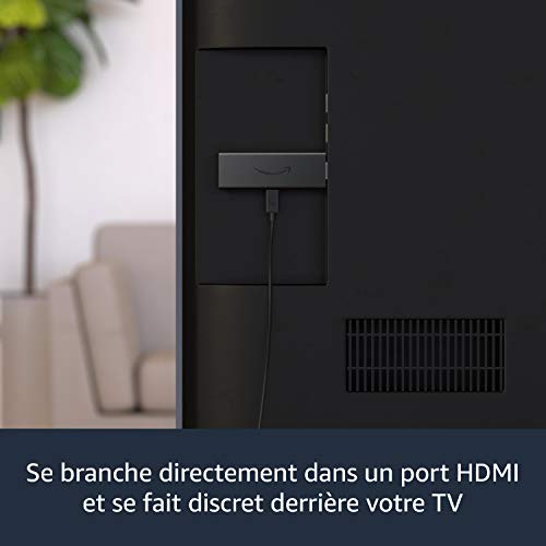 Amazon Fire TV Stick avec télécommande vocale Alexa (avec boutons de contrôle de la TV) | Appareil de streaming HD